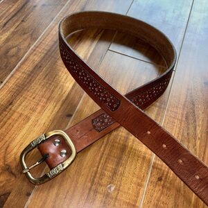 Vintage Levi’s Leather Belt By Century Canada
